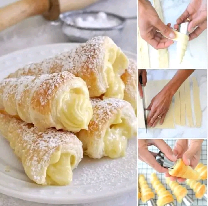 PUFF PASTRY HORNS