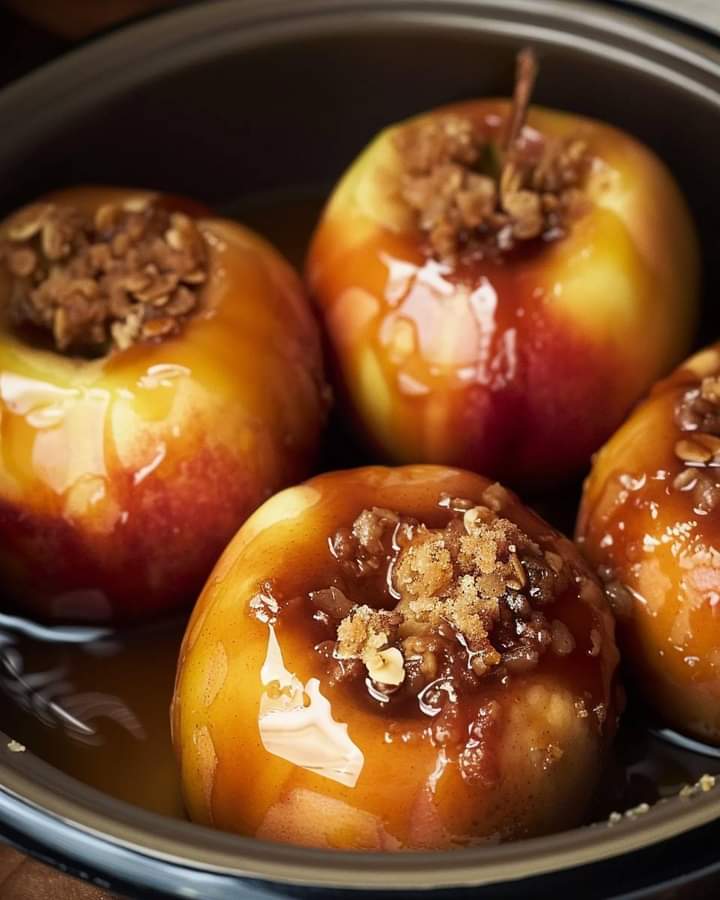 Slow Cooker Baked Apples Recipe